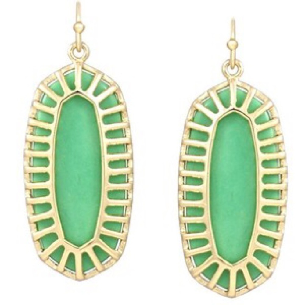 NWT Kendra Scott Dayla Earring in Mint